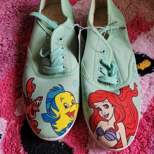 Disney Ariel and Friends Mint Sneakers